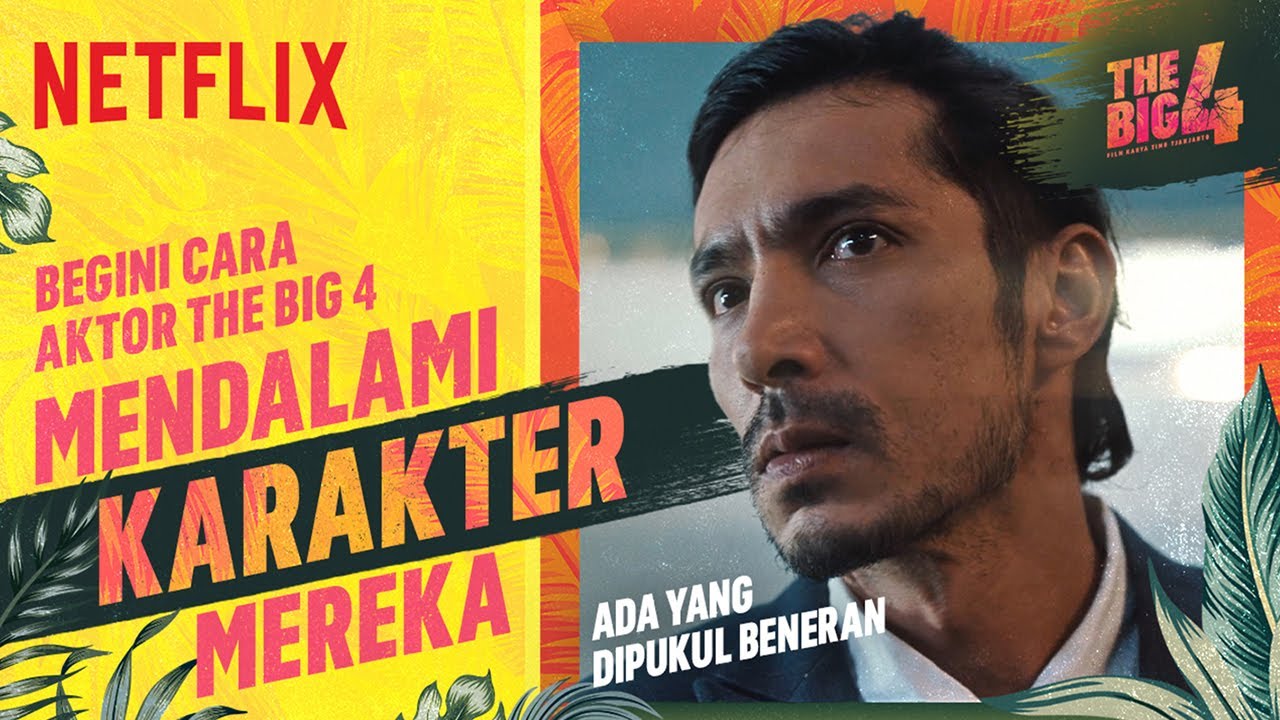 Abimana Aryasatya Nonjok Marthino Lio Biar Aktingnya Lebih Mantep! | The Big 4 | Di Balik Layar