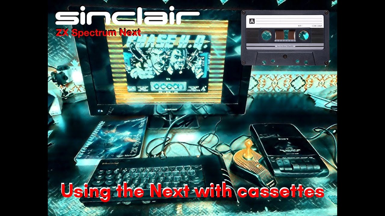 Sinclair ZX Spectrum Next — как использовать его с кассетами