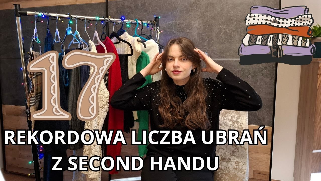 Zapłaciłam 200 zł za ogromną liczbę ubrań w LUMPEKSIE! Moje perełki z odzieży używanej!