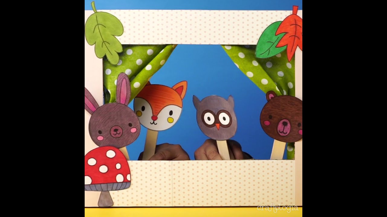 Cómo hacer un mini teatro para niños