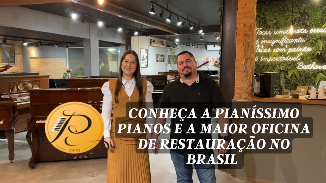 Conheça a Pianíssimo Pianos e a Maior Oficina de Restauração de Pianos no Brasil.