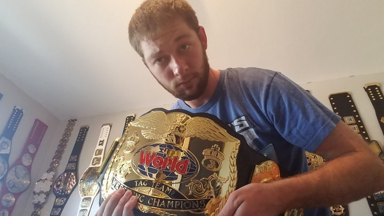 FANDU CLASSIC TAG TEAM BELT UNBOXING/REVIEW!!