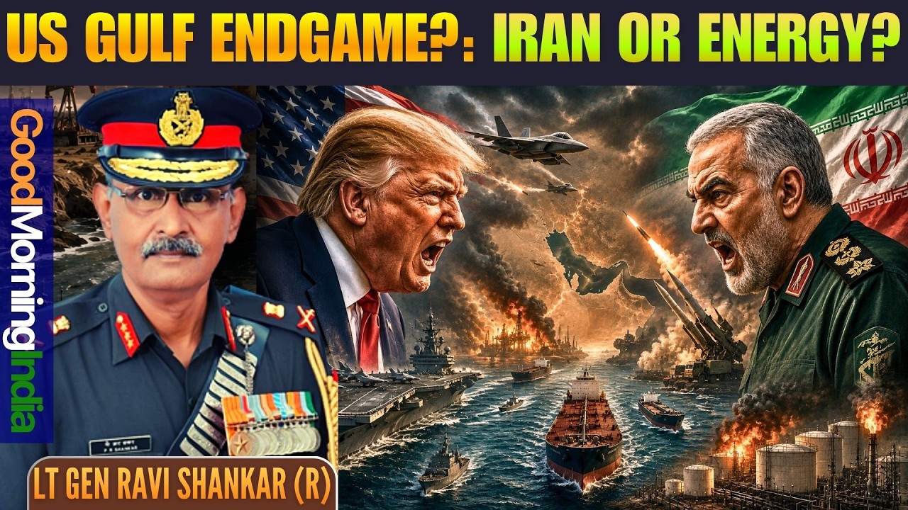 US Grand Strategy in the Gulf: Degrade Iran or Disrupt Energy Flow? &bull; #GoodMorningIndia