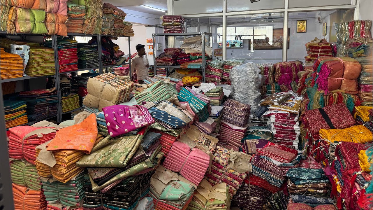 Surat Saree Wholesale Market | Saree Manufacturer and Wholesale | Saree wholesale Market in india 