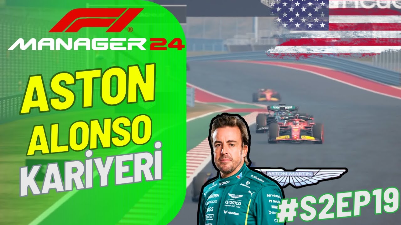 Tsunoda Haftayı Alonso’nun Önünde Bitirdi! |F1 MANAGER 24 DLC 25 ASTON ALONSO KARİYERİ