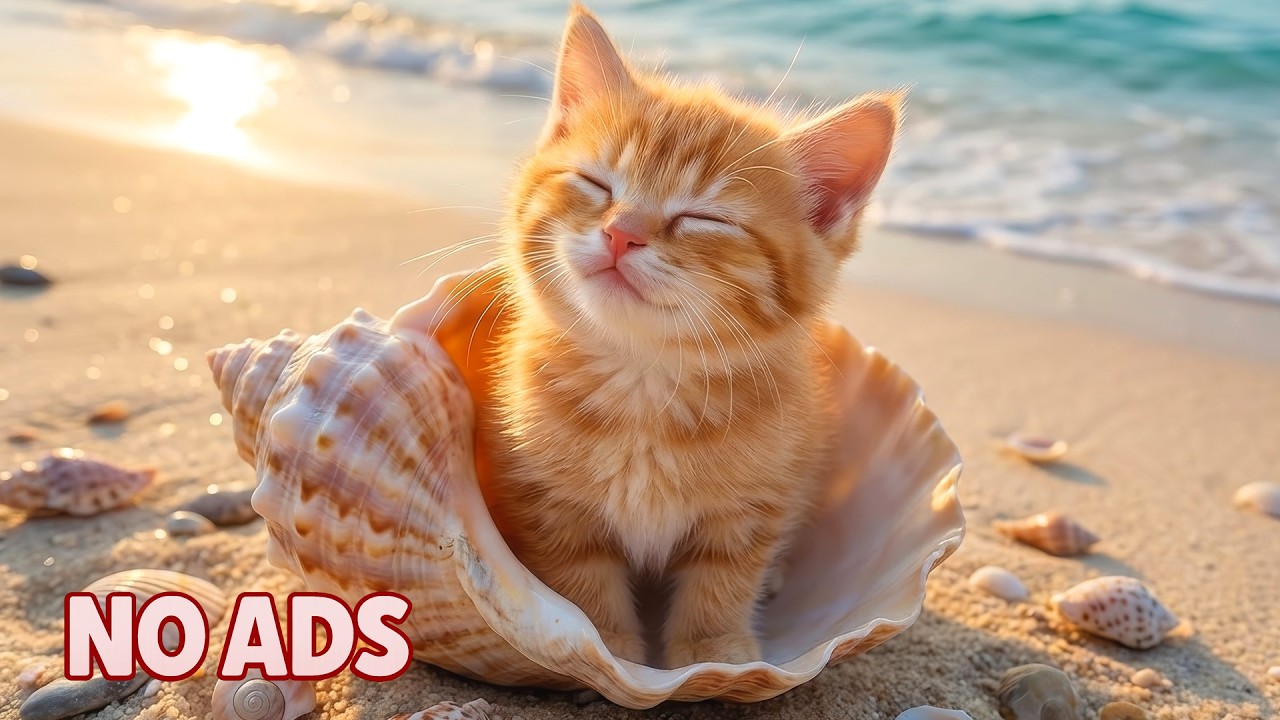 Soft Cat Relaxing Music 💤 Music to Help Cats Relax 🐾 Stress Relief & Peace 🌙