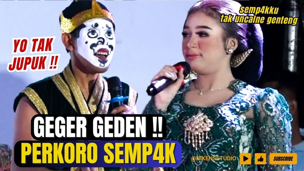 Niken Salindry & Gareng Pacitan - Geger Geden Perkoro Semp4k Diuncalne..!!