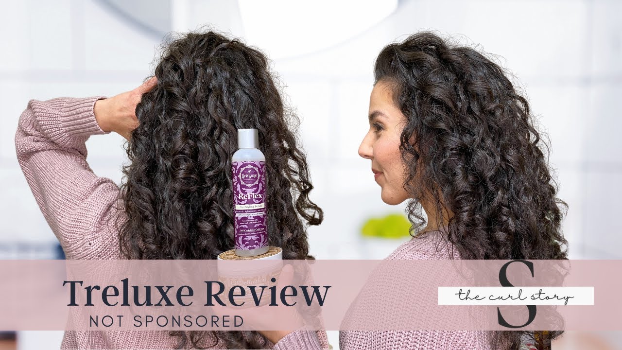 4 Wavy Curly Hair Styling Product Combinations with Treluxe (2C/3A Curls)