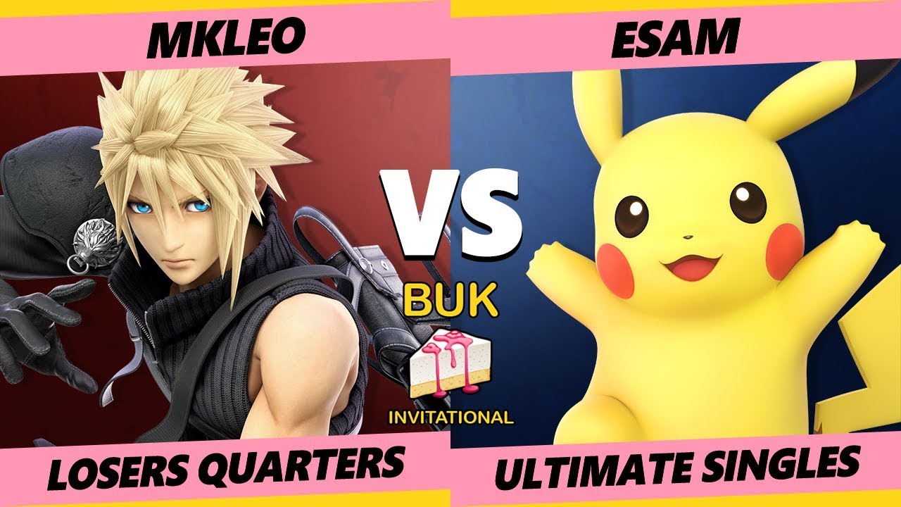 Buk Invitational Losers Quarters - MkLeo (Cloud) Vs. ESAM (Piakchu) Smash Ultimate - SSBU
