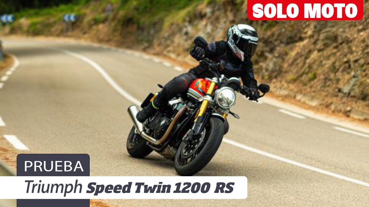 Triumph Speed Twin 1200 RS: el músculo británico con traje de gala