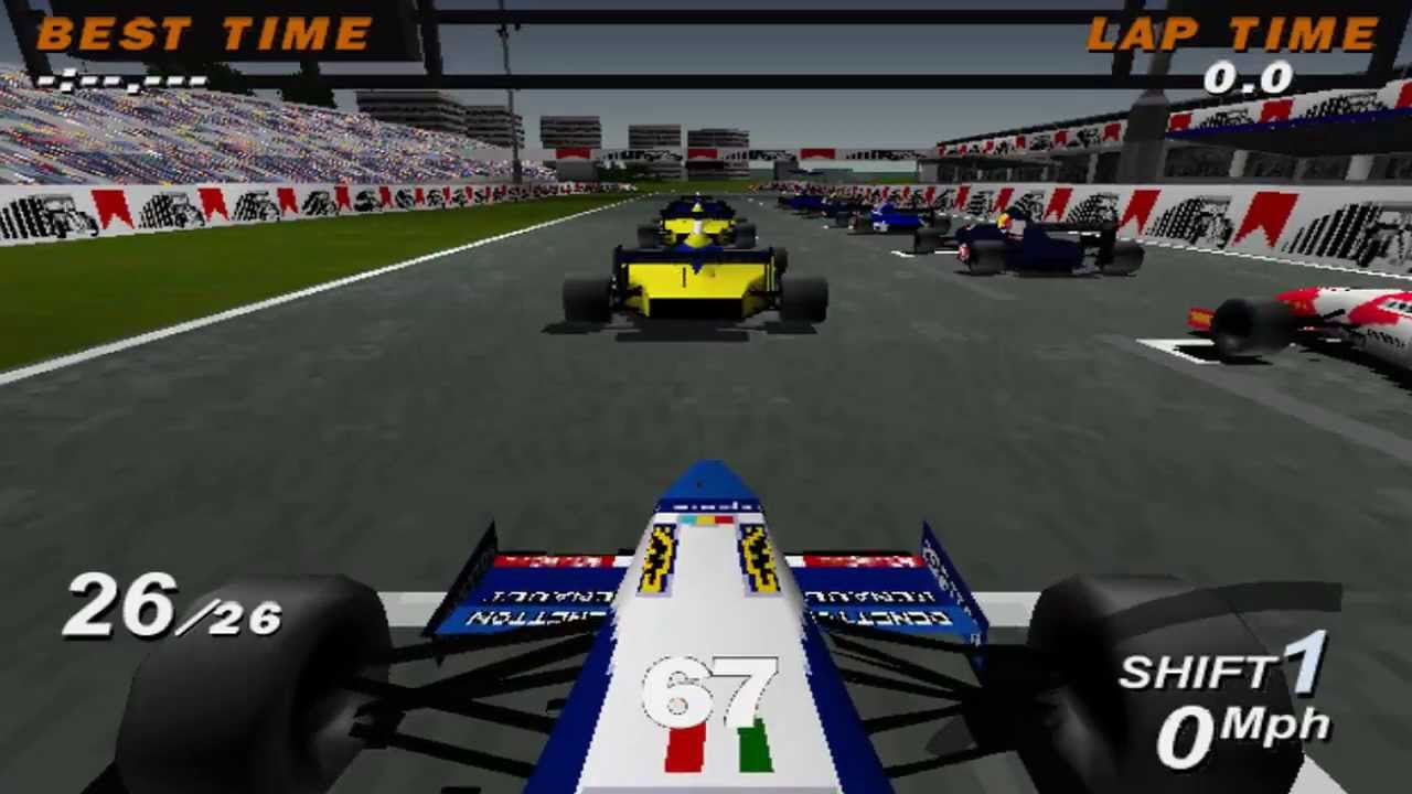 F1 - 1996 Gameplay  Part.1 (Interlagos - Buenos Aires)