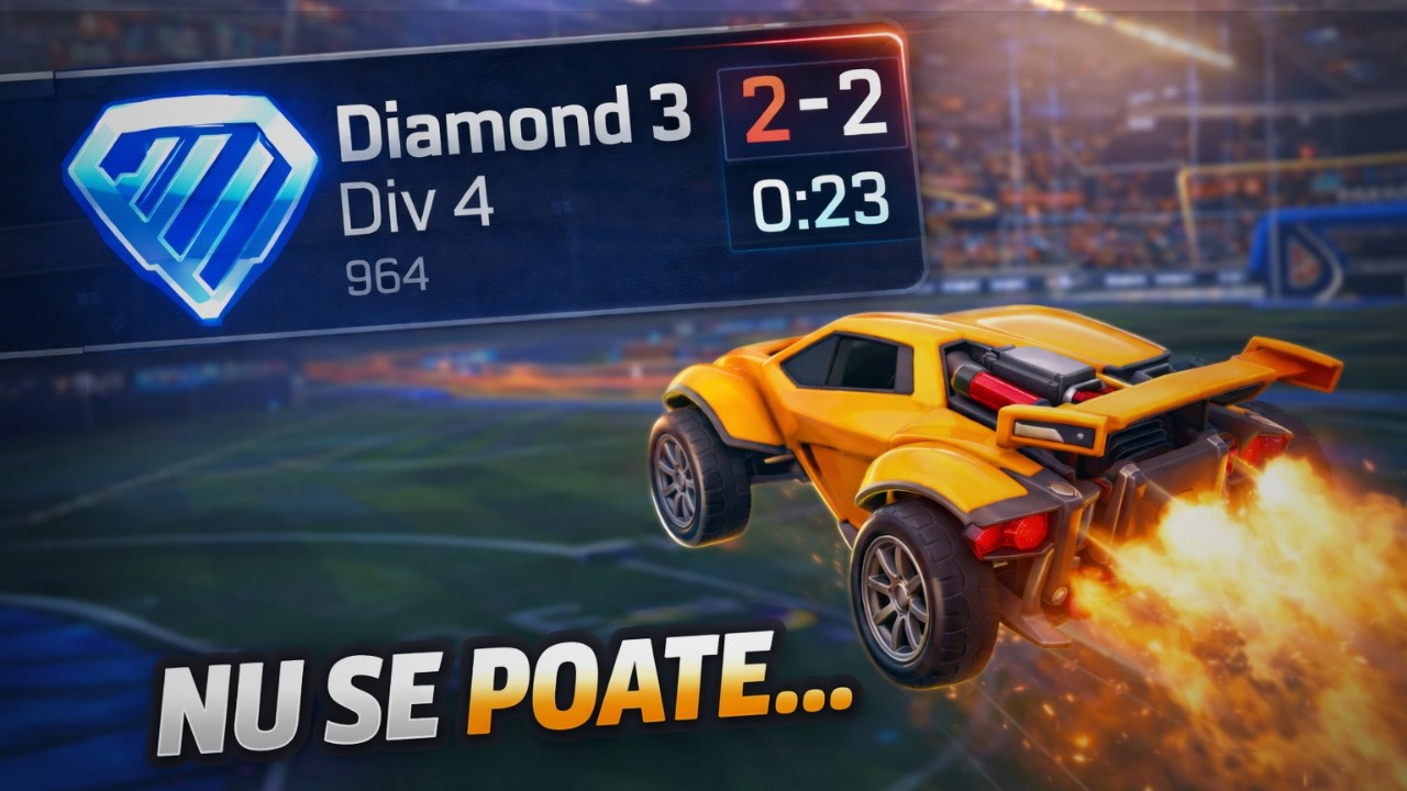 BLOCAT in DIAMOND pe Rocket League... | Road to Champion EP.1
