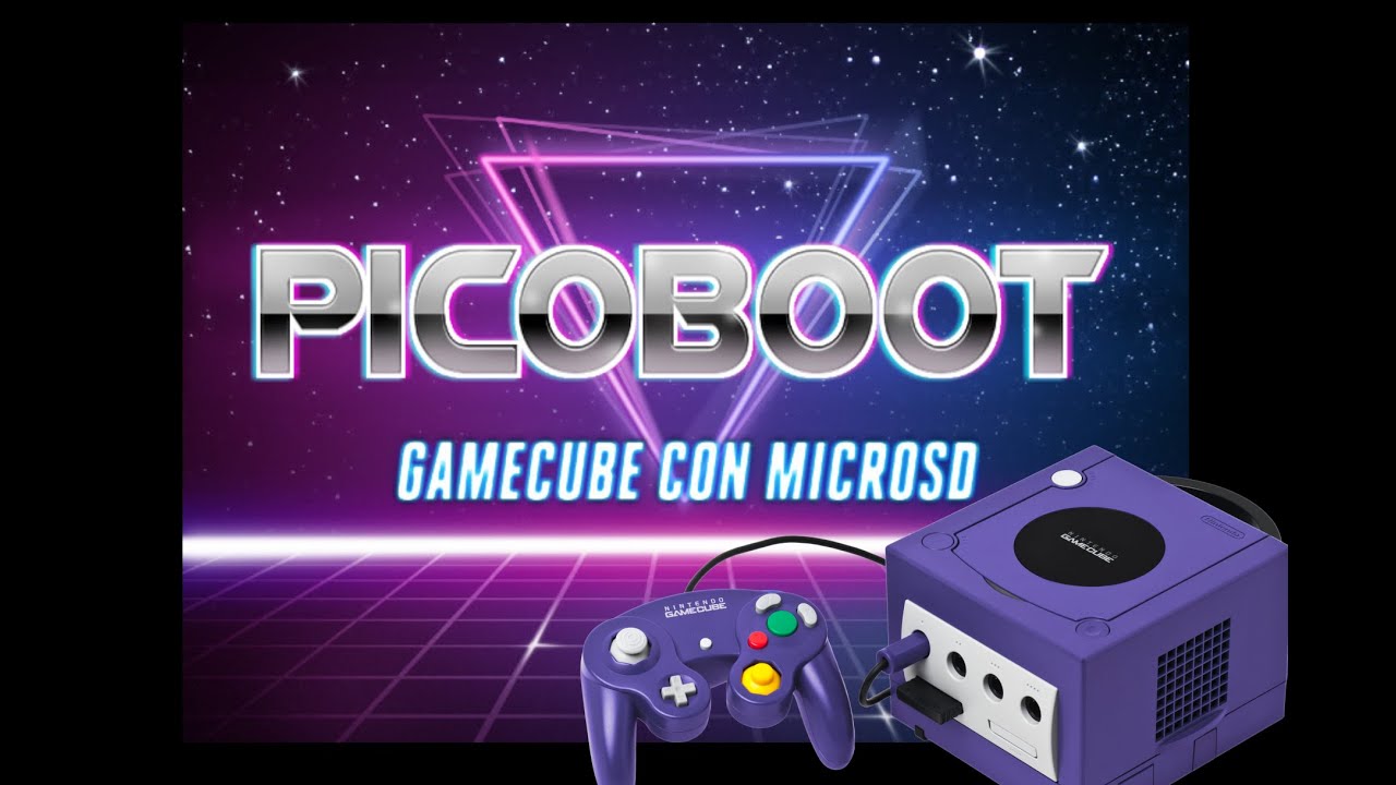 Picoboot- Gamecube con microSd