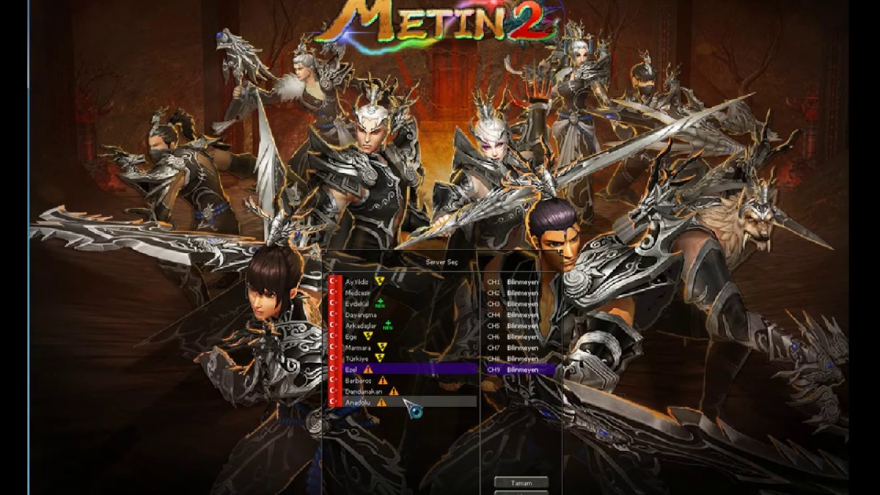 Metin2 SUNUCU GİRİŞ HATASI
