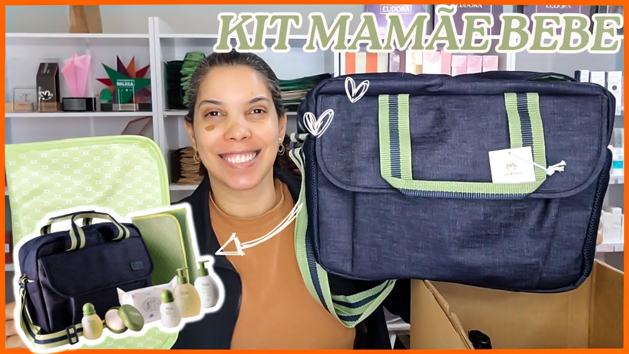 Abertura de Caixa Natura Ciclo 10 2025 | Kit Mamãe e Bebê Bolsa Maternidade