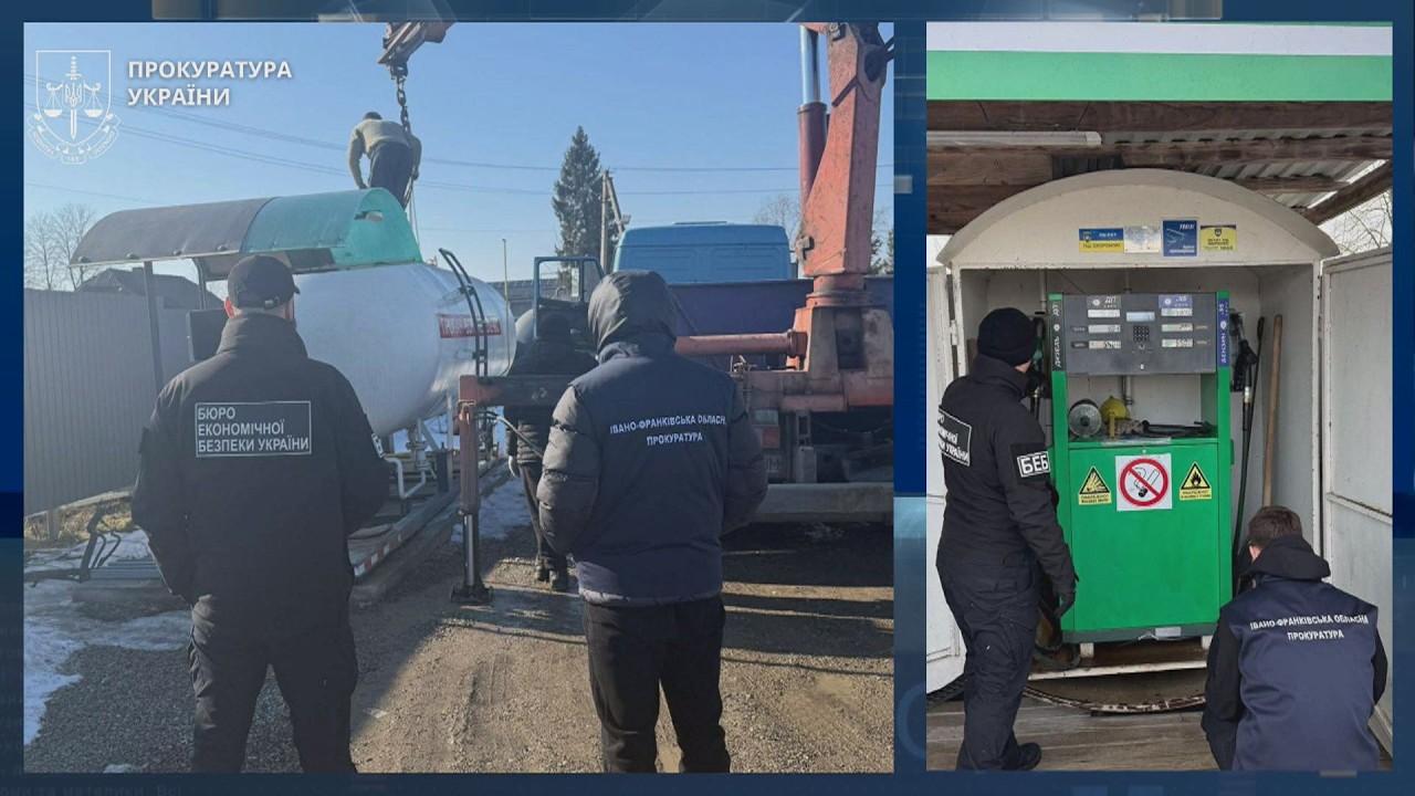 На Прикарпатті припинено діяльність чотирьох АЗС, які нелегально торгували пальним