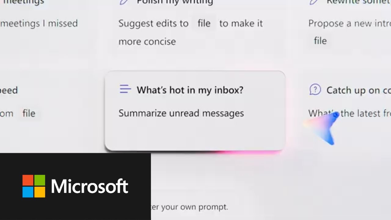 Copilot at Ignite 2023 in less than 3 minutes