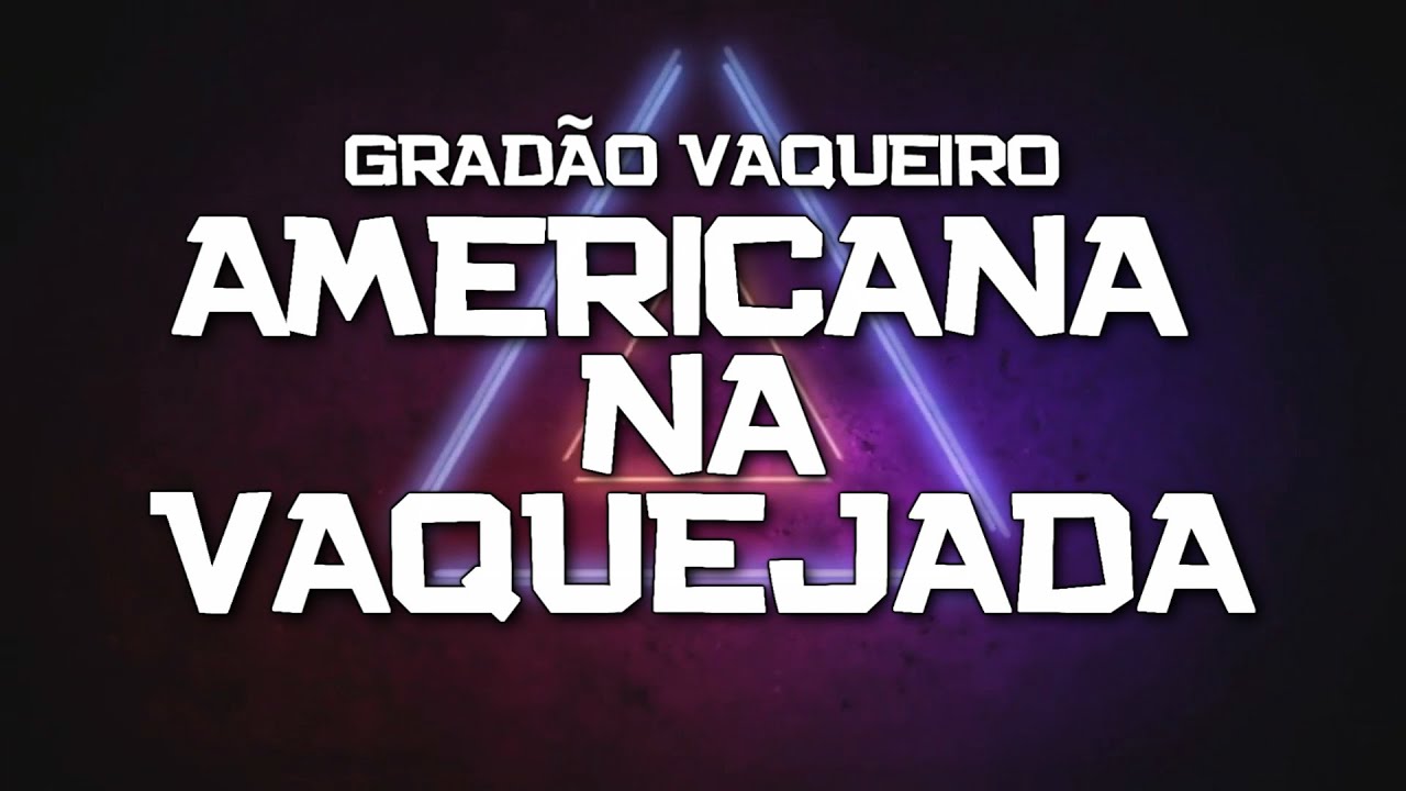 PLAYBACK - AMERICANA NA VAQUEJADA - GRANDÃO VAQUEIRO - (KARAOKÊ)