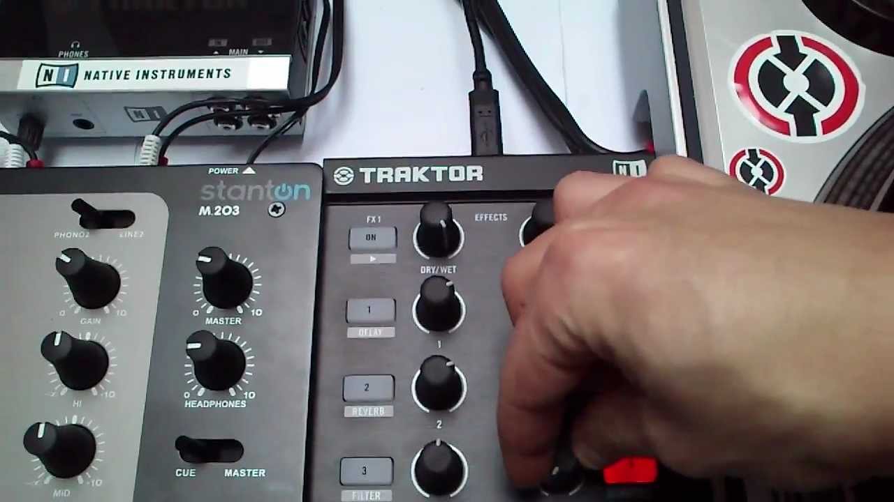 Stanton T.120C - Stanton M.203 - Traktor Scratch A6 - Traktor X1 - Film na cele aukcji.