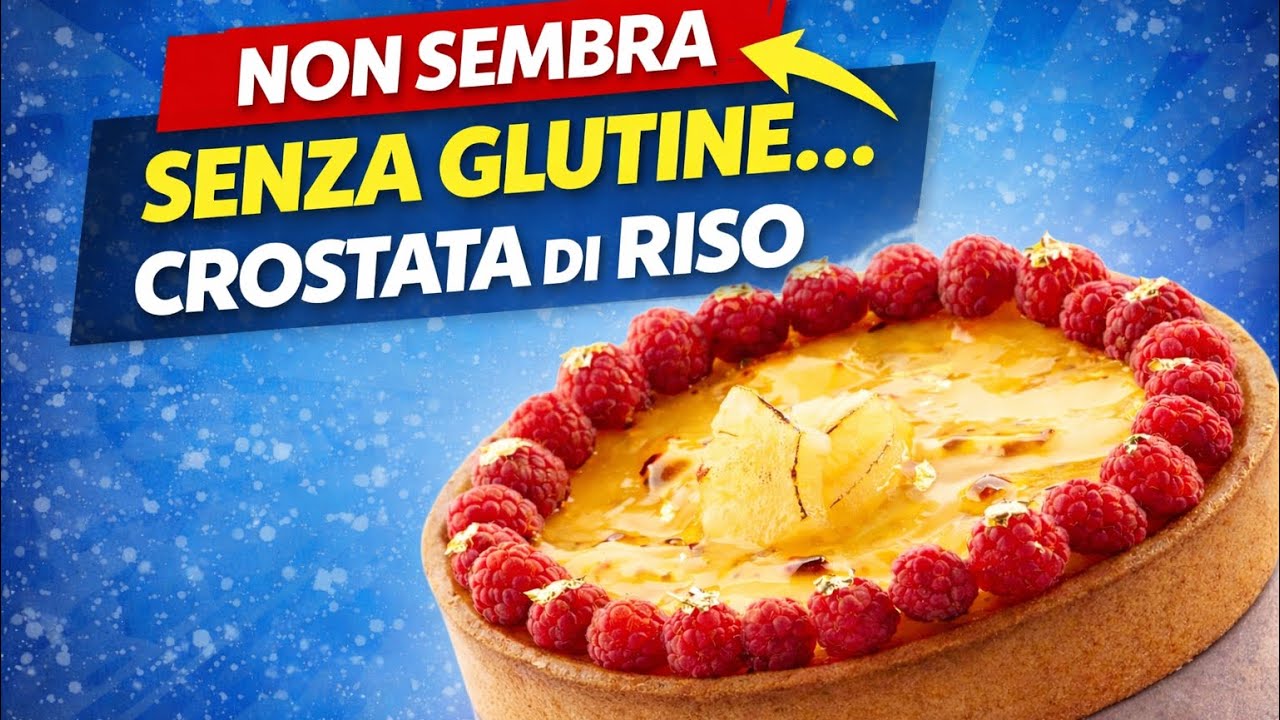 Questa crostata &egrave; SENZA GLUTINE&hellip; ma non ci crederai! | Frolla di riso perfetta