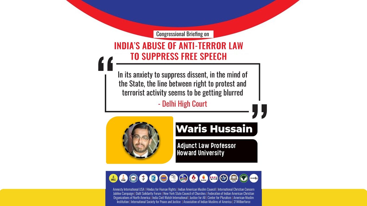 Denial of Bail & Incarceration Without Trial Constitutes Whole Point of UAPA: Waris Hussain