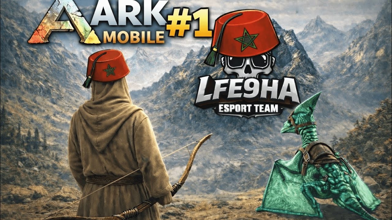 • بداية جديدة وتيم جديد🦕 🔥| ARK Mobile #1| اليوم الاول.