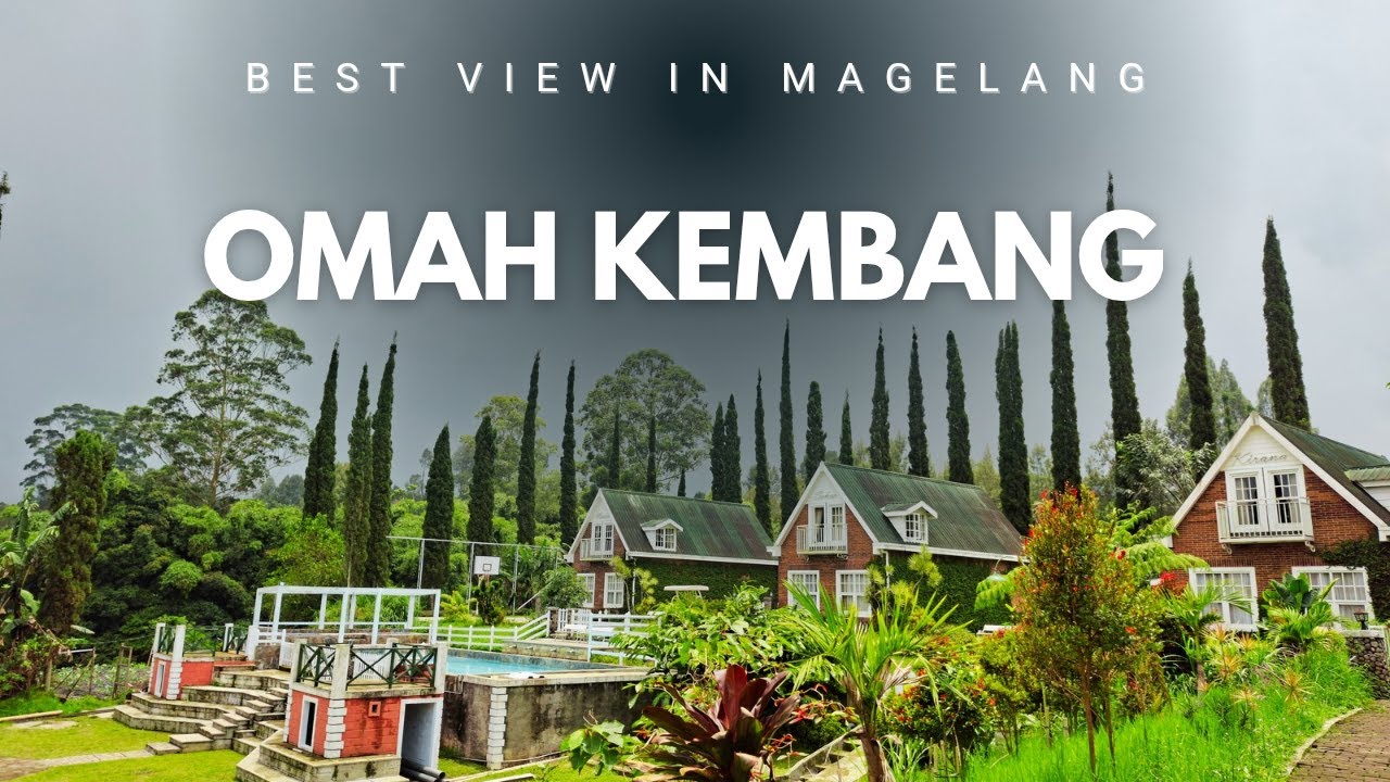 OMAH KEMBANG MERBABU Resto, Glamping dan Villa hits ala Eropa || Lanjut ke pasar Kopeng