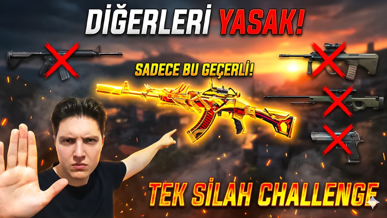 AK 47 İle Tek Başıma Takımı Taşıdım! | Zula Tek Silah Challenge