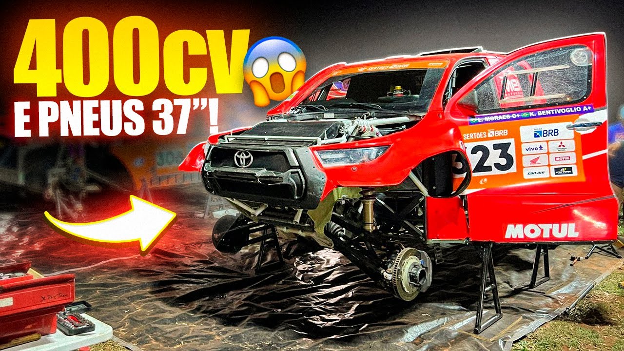 HILUX V6 BITURBO, A FÓRMULA 1 DOS RALLYs!!