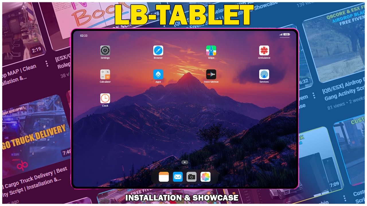 [АВТОНОМНАЯ ВЕРСИЯ] LB-Tablet - Лучший скрипт для FiveM на планшете | MDT для полиции и скорой по...