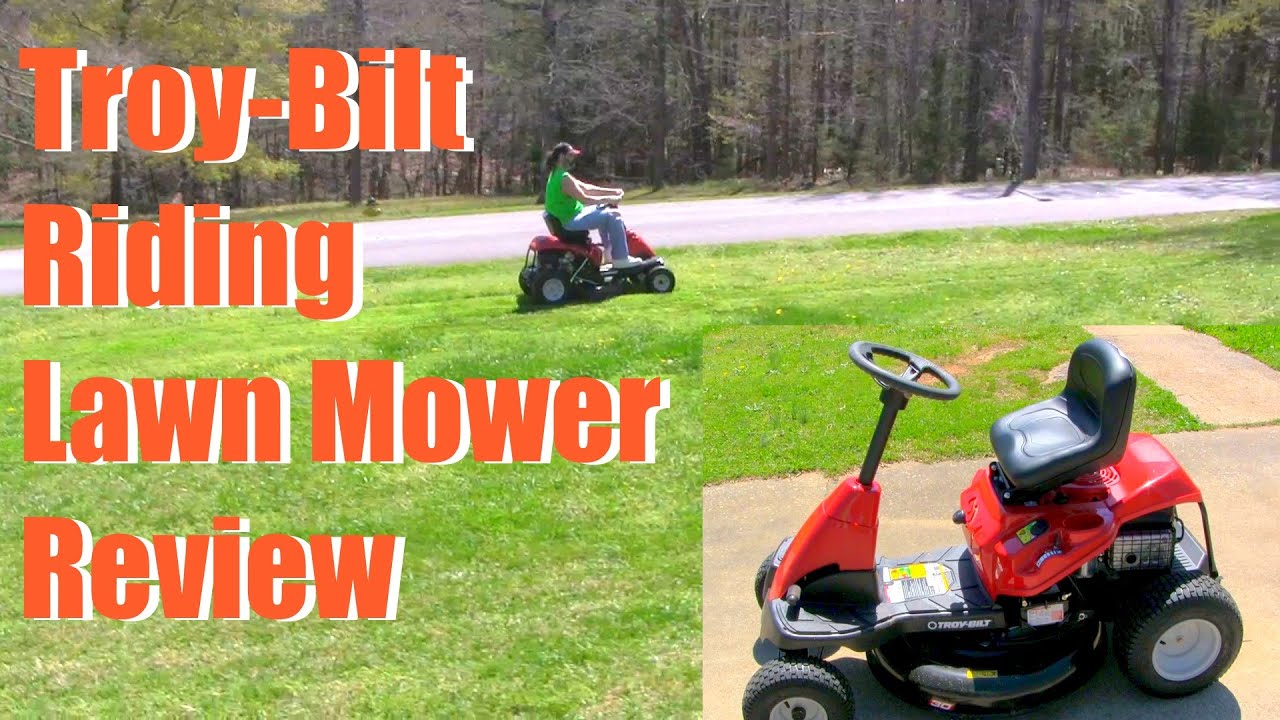 Обзор самоходной газонокосилки Troy-Bilt