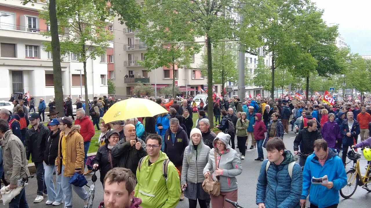 Manifestation du 1er mai à Grenoble