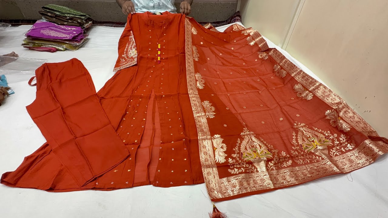 Chickpet Bangalore wholesale Festive Collections partywear Umbrella Kurtis & Kurti sets 