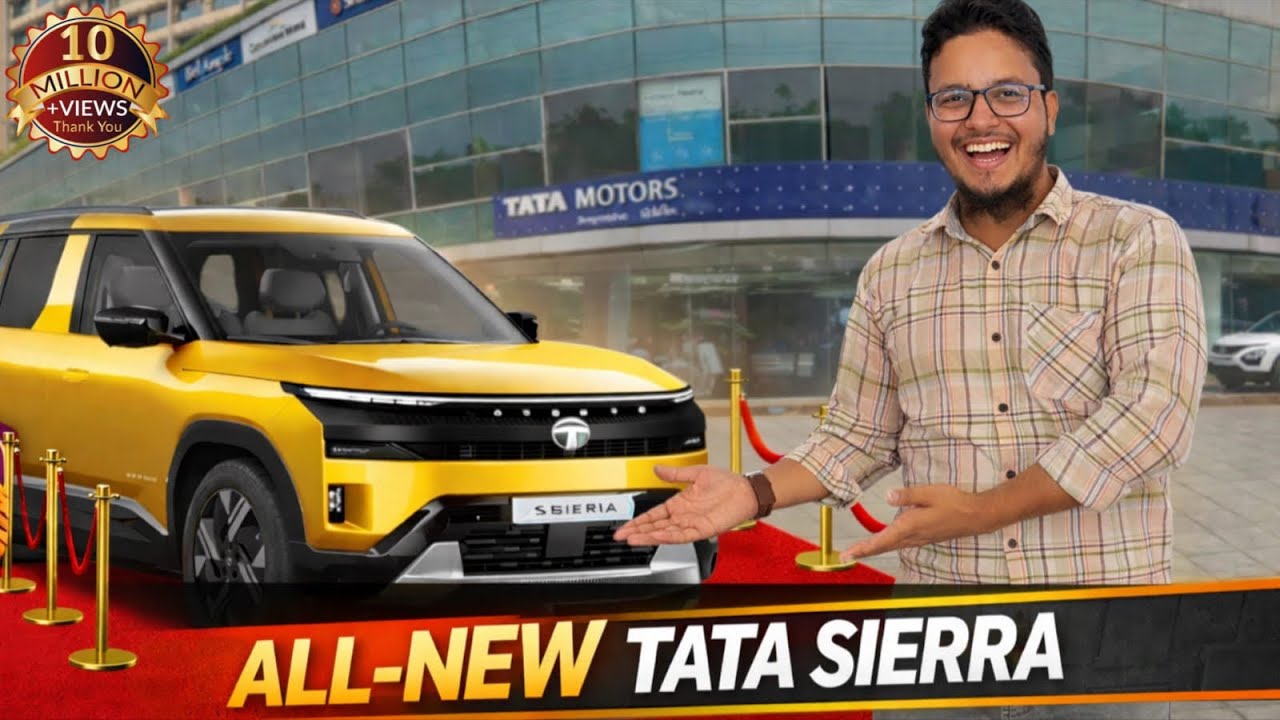 #sierra #tata नई टाटा सियारा का लाइव एक्सपीरियंस | शोरूम विज़िट व्लॉग #vlog #youtubevideo #youtube