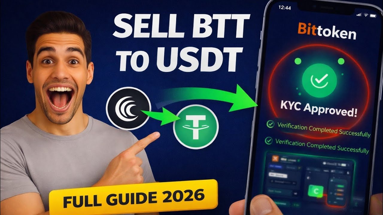 How to Sell Your BTT on BitToken and Withdraw (Step-by-Step)