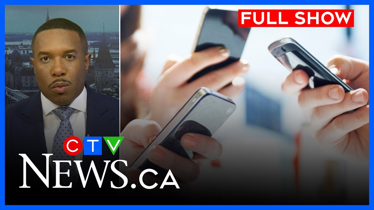 Родители в Оттаве реагируют на предложенный запрет социальных сетей | CTV News Ottawa at Five, 9 ...