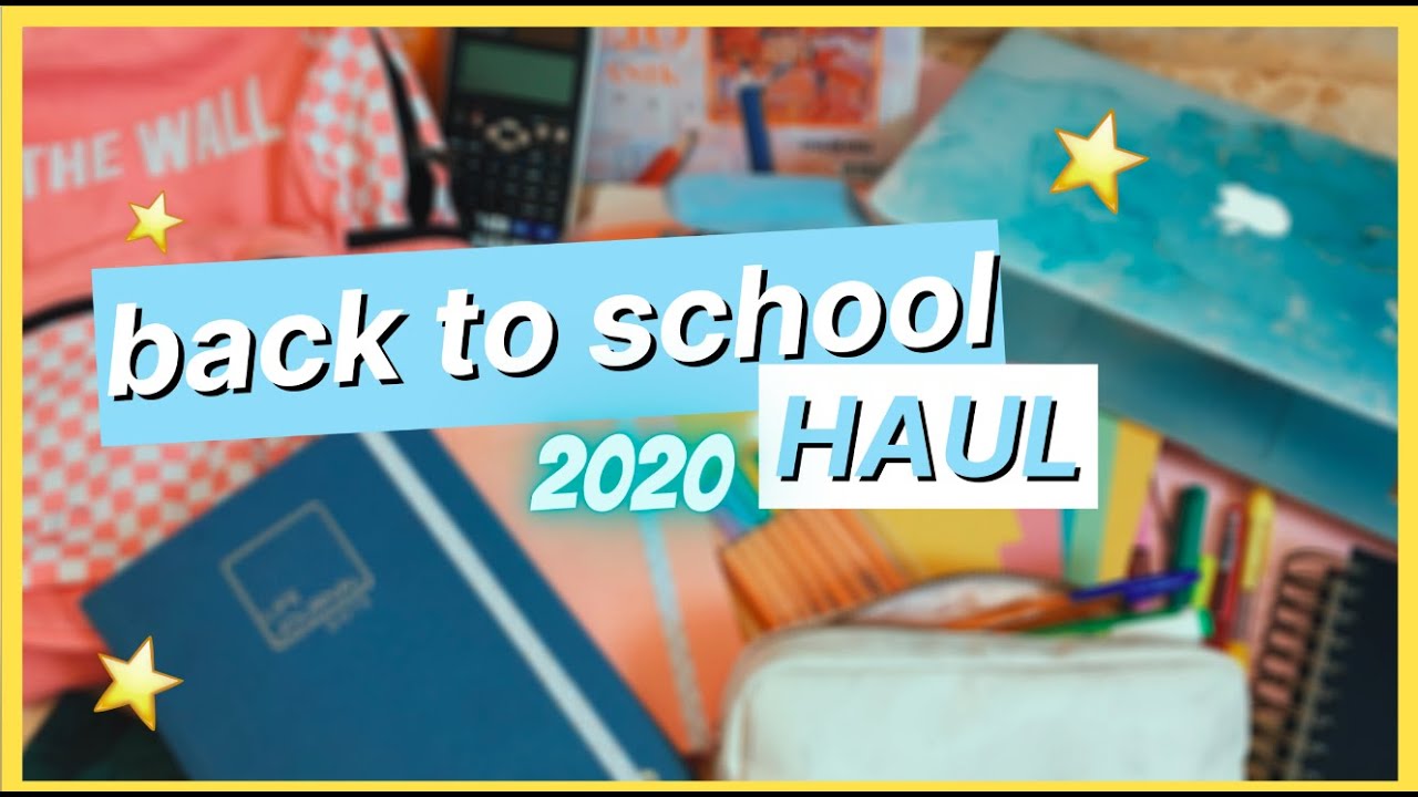 HAUL MATERIAL ESCOLAR 2020-2021! | @aluandii