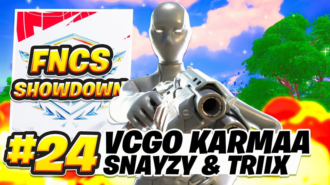 FNCS Shodown DOMINATION (3 Wins) 👿 Qualed For Finals 🏆 | Karmaa