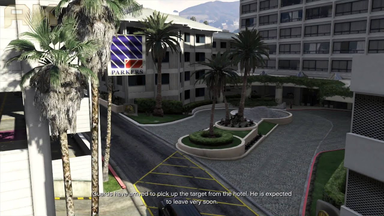 Grand Theft Auto 5-Walkthrough Part 26-Mission#25-Hotel Assassination