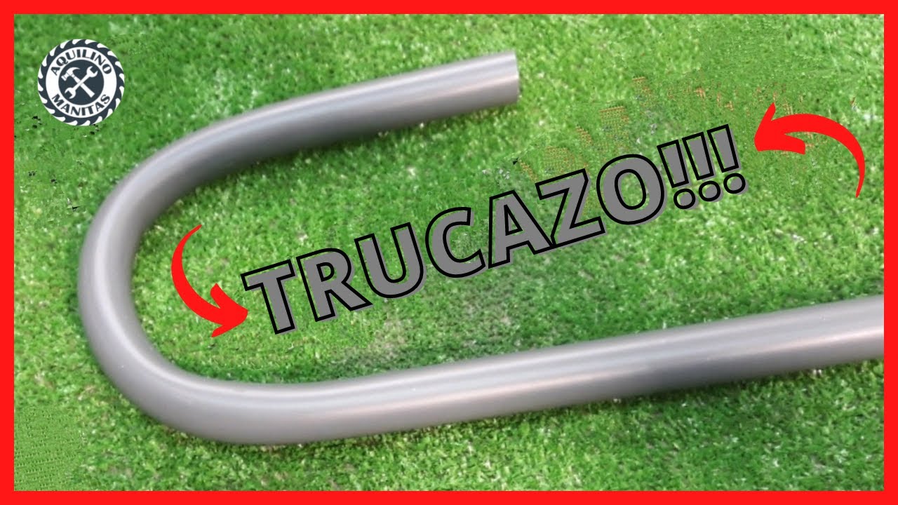 🚀💥TRUCAZO para DOBLAR PVC Perfectamente!!! CURVA PERFECTA 👨‍🔧Reformas y reparaciones de fontaneria.
