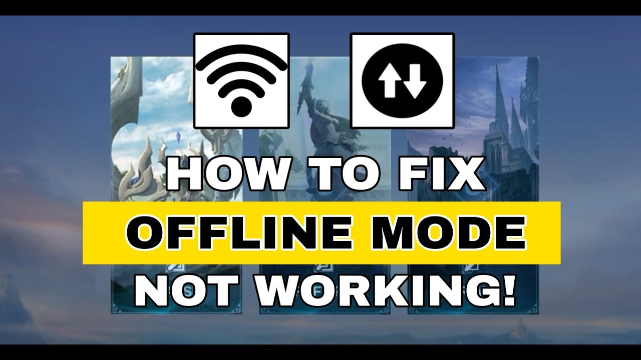 HOW TO FIX NOT WORKING OFFLINE MODE in Mobile Legends | OFFLINE MODE VERSION