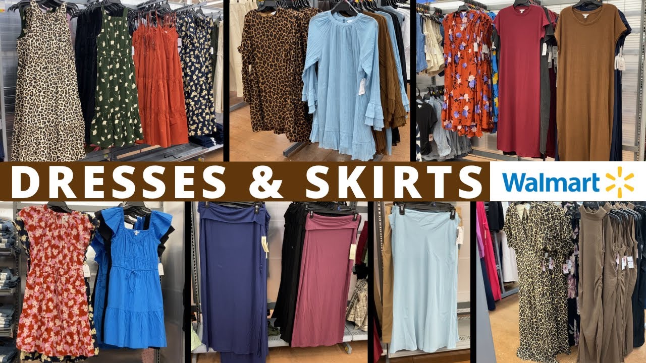 😍ALL OF THE WOMEN’S DRESSES & SKIRTS AT WALMART‼️WALMART WOMEN’S CLOTHES | WALMART SHOP WITH ME