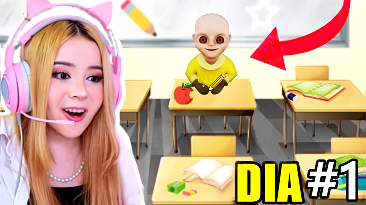 PRIMER DÍA DE CLASES DEL BEBÉ DEMONIO 😱 The Baby In Yellow