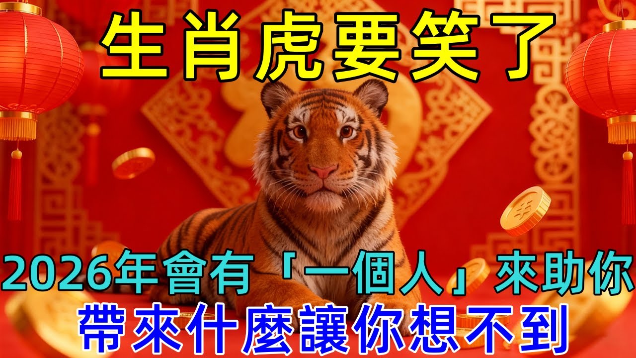 生肖虎要笑了！2026年會有「一個人」來助你，帶來什麼讓你想不到！    #生肖运势#佛陀#佛學 #佛法 #佛教 #修行 #智慧 #因果 #佛家  #佛學知識 #佛學智慧 #修心修行 #佛教文化