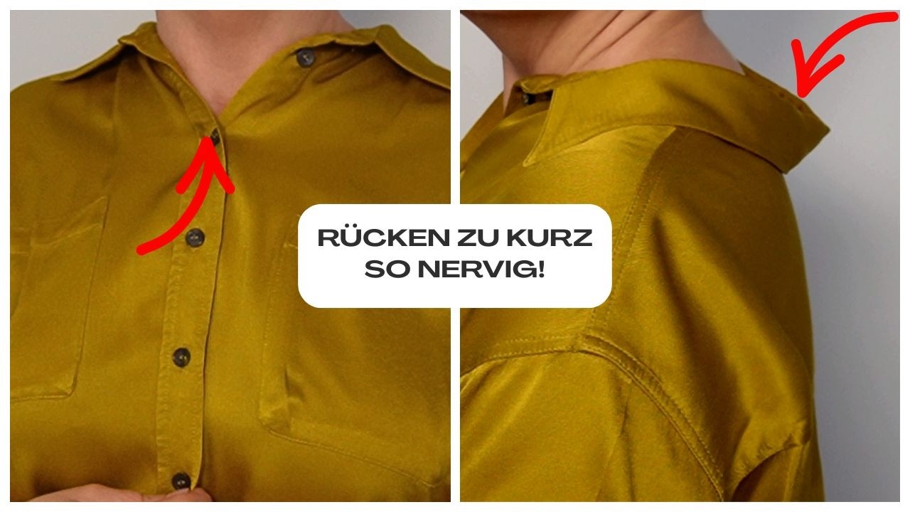 So passt du dein Schnittmuster an - für Kleid, Bluse, Top