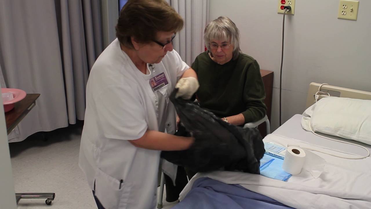 Collecting a routine urine specimen