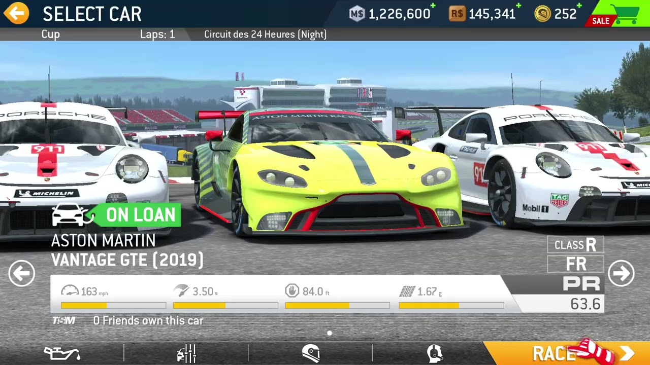 Real Racing 3 on Anbernic RG557 (Anbernic RG557 gameplay)