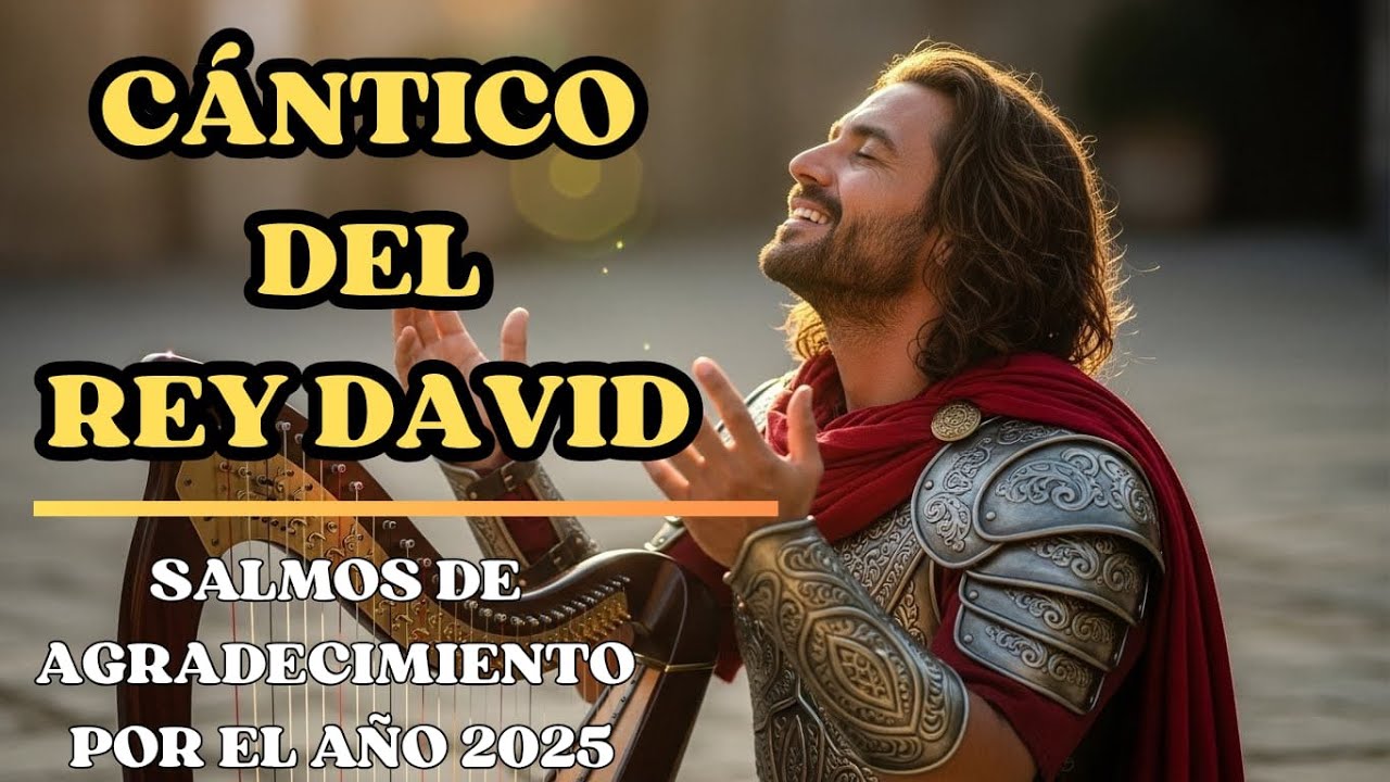 Salmos Para Agradecer Por Este Año 2025 | Salmos que David Cantaba Con Poder#salmos #músicahebrea