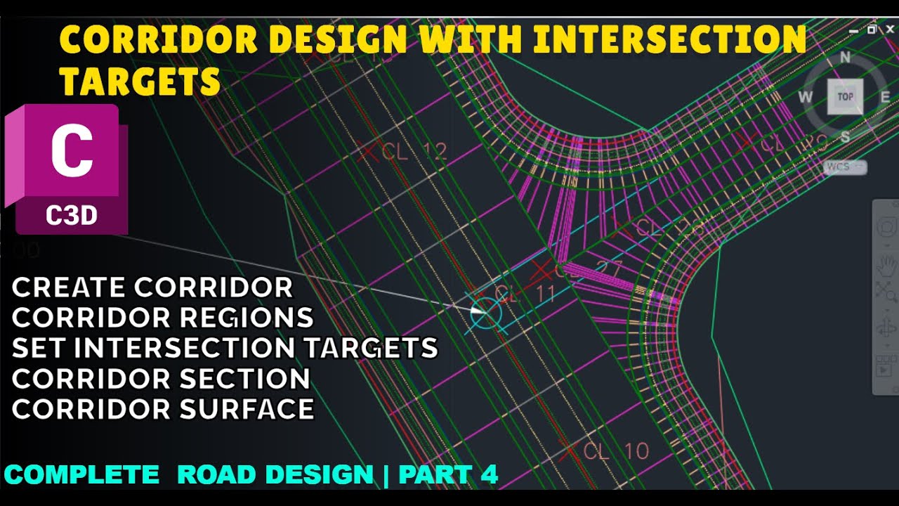 Civil 3D Intersection Design | Complete Road Design Part 4