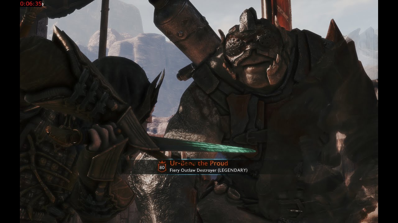 #shadowofwar Daily online conquest & found a cool orc to brand
